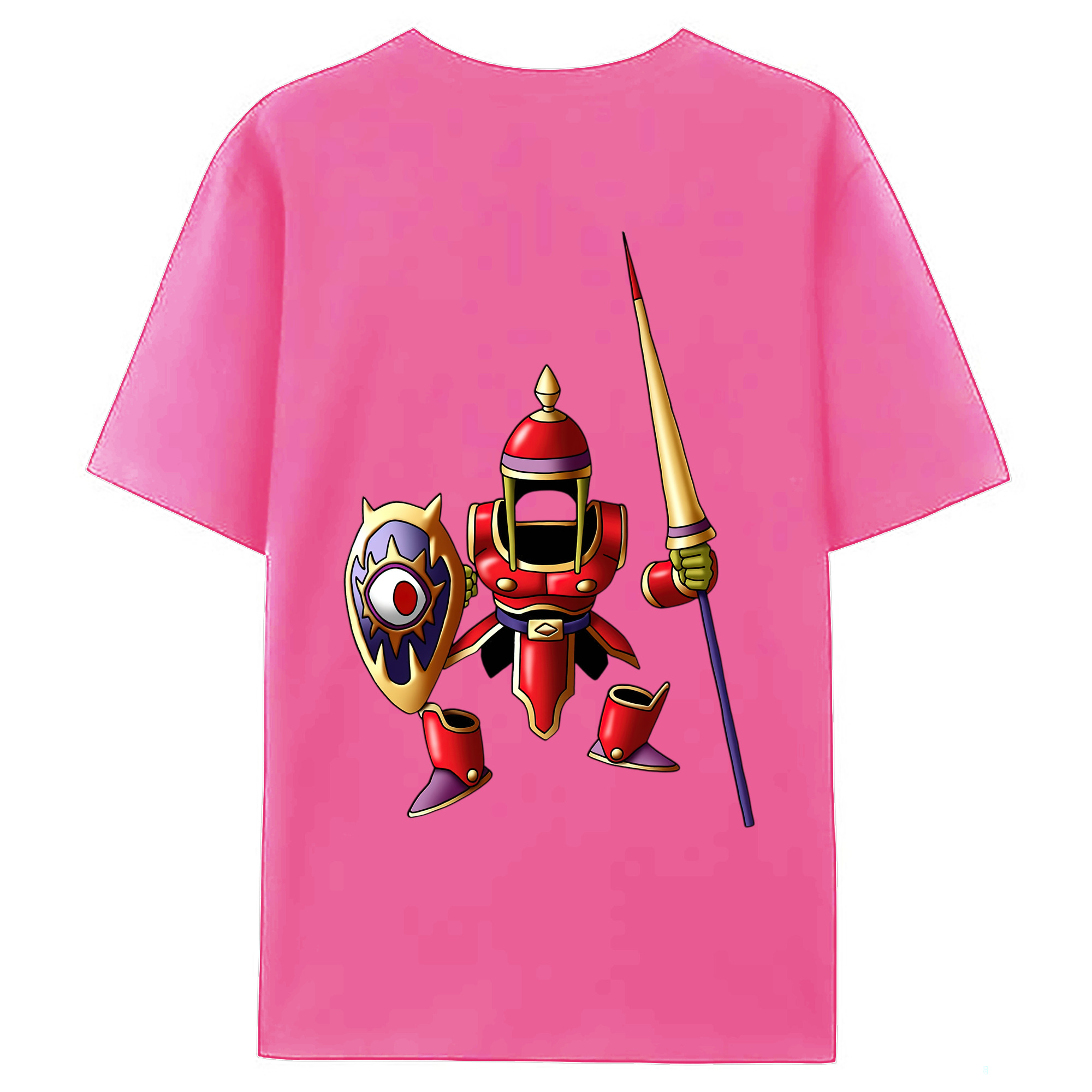 （画像用） ドラゴンクエスト Doragon Kuesuto Dragon Quest レディース半袖Tシャツ(バックプリント)